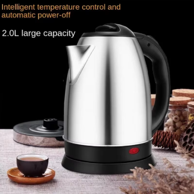 Hervidor eléctrico de acero inoxidable de calidad alimentaria de 2L